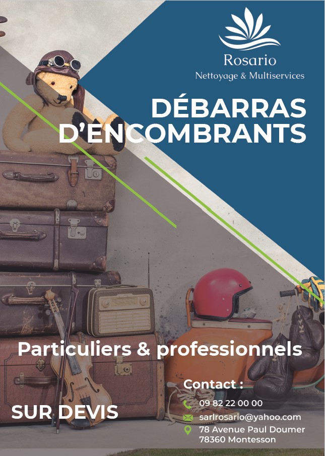 Enlèvement encombrants et Débarras Locaux à Montesson